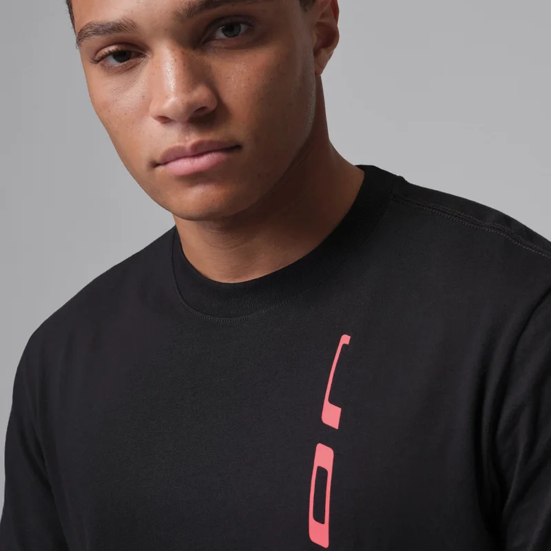 Jordan Black Graphic Print T-Shirt for Men | Best Price UAE