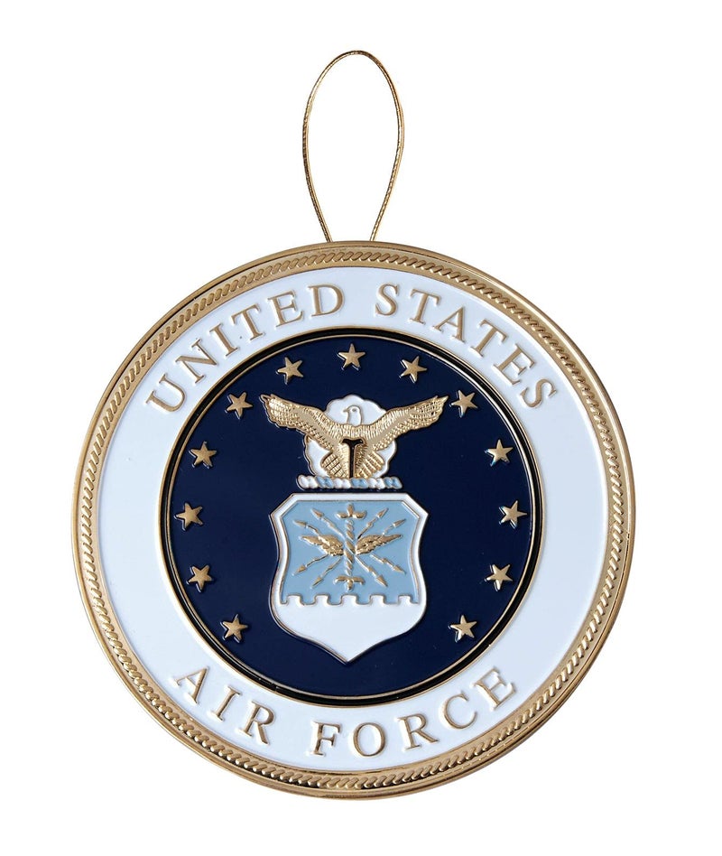 ألايد فلاغ حلفاء منتجات Air Force Heroes Series زخرفة العطلات - ميدالية سلاح الجو المرخص رسميًا - Image 1