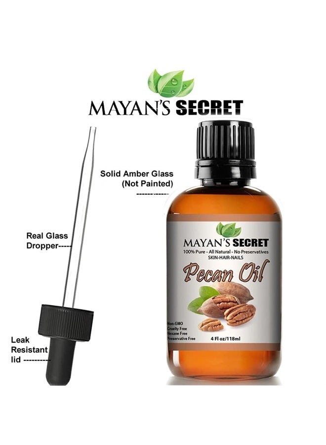 Mayan's Secret Pecan oil for Skin Tightening, Wrinkles Prevention, Rejuvenate Skin Cells - Image 2
