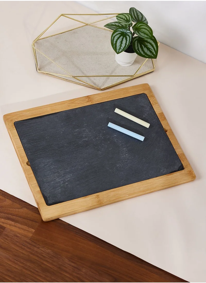 Premier Kora Acacia Wood / Slate Serving Board