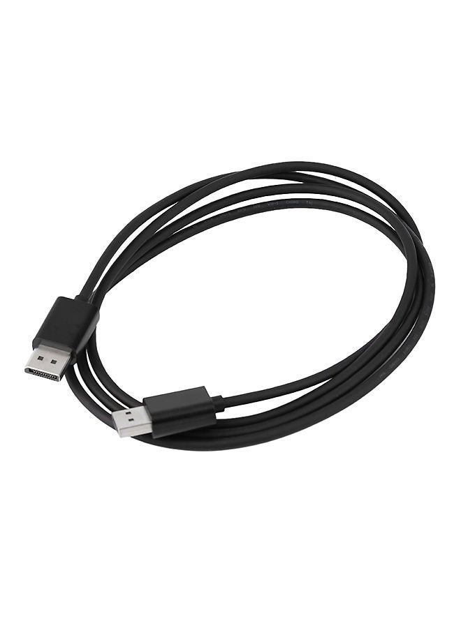 NIBEMINENT 1.8M Display Port To Adapter Black
