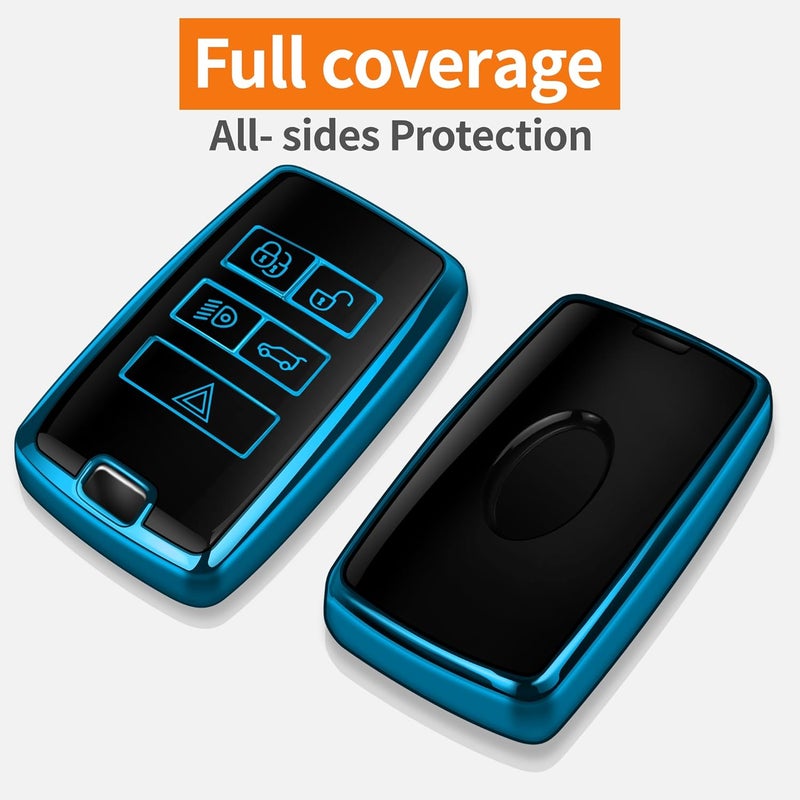 Sindeda Land Rover Key Fob Cover with Keychain - Image 3