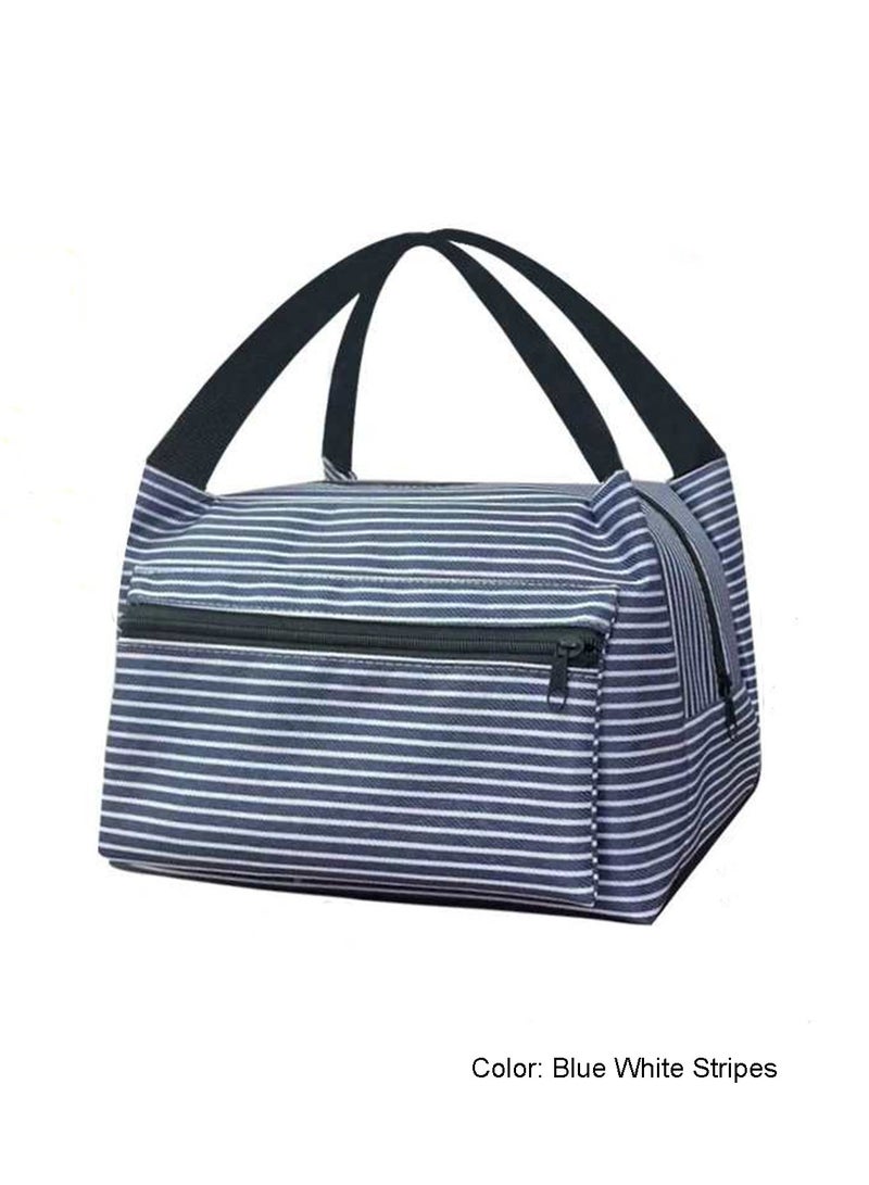 DB Innov. Lunch Bag, Insulated Lunch Bag for Kids Adult Women Men, Reusable Size S 22.5*16.5*17CM Capacity Lunch Tote Bags, Leakproof Food Lunch Containers, Thermal Cooler Bag for Work Travel Outdoor School Picnic, 4 colors. - Image 1