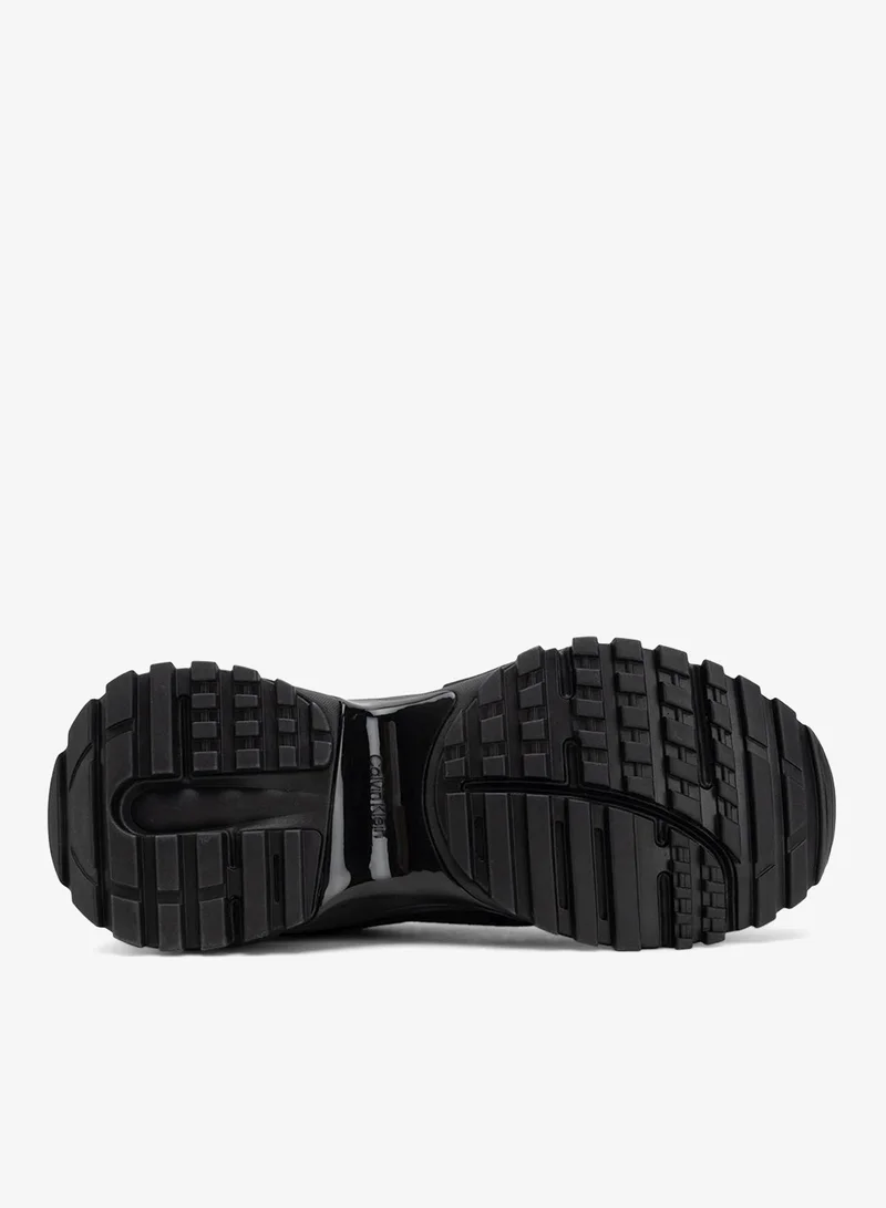 Calvin Klein Jeans  Leather and Breathable Mesh Trainers for Women | Best Price UAE