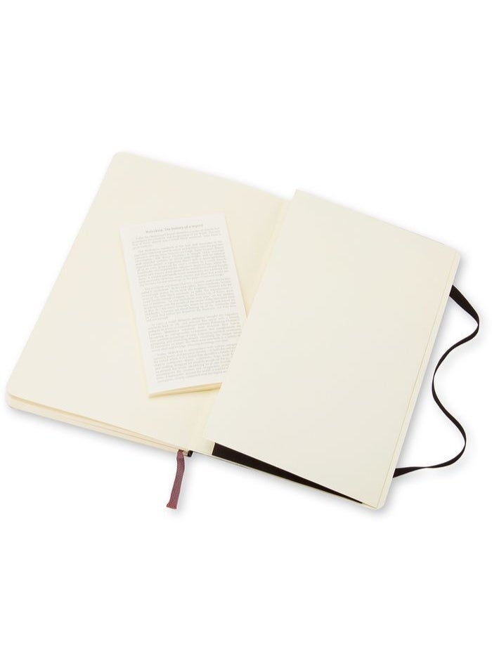 MOLESKINE Large Notebook Ruled Pages Black Soft Cover 192 Pages - Image 3
