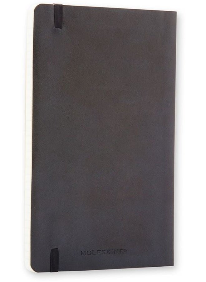 MOLESKINE Large Notebook Ruled Pages Black Soft Cover 192 Pages - Image 4