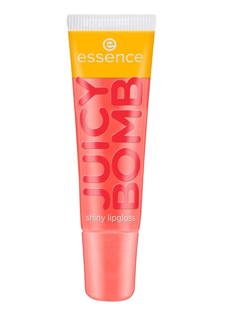 ESSENCE GOLD Juicy Bomb Shiny Lipgloss Proud Papaya 103 - Image 1