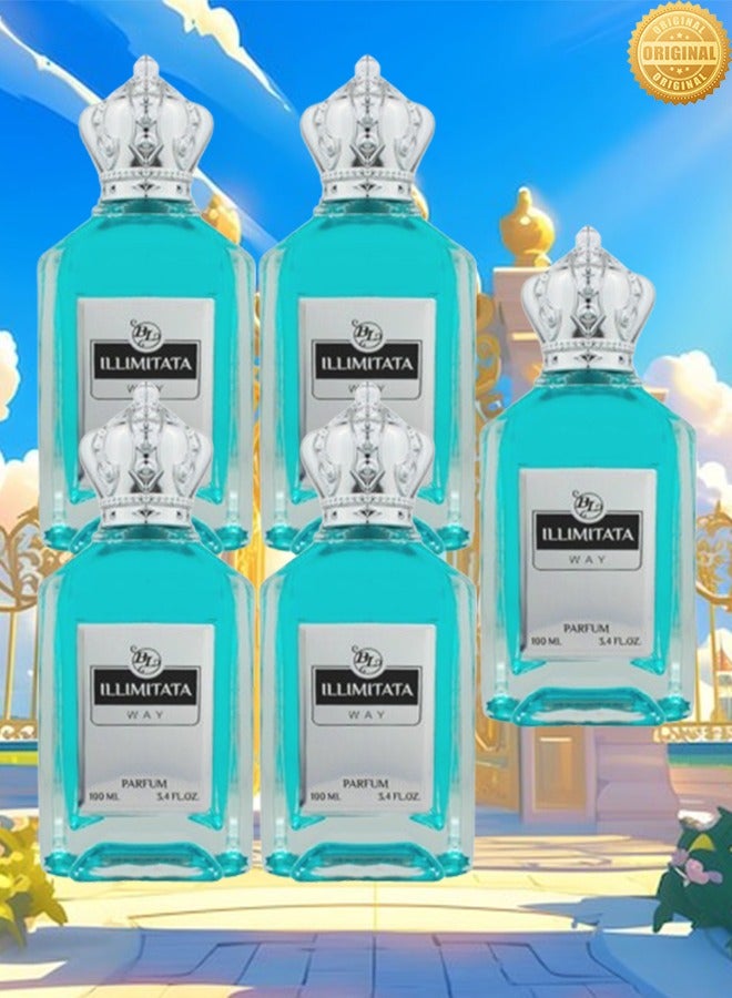 BL 5 Pieces Illimitata Way Parfume EDP 100ML - Image 1
