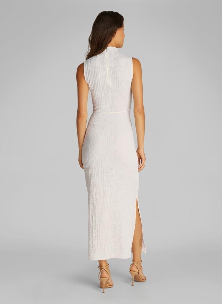 CALVIN KLEIN Crinkle Tie Detail Dress  - Image 2