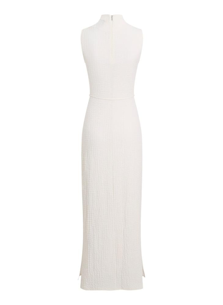 CALVIN KLEIN Crinkle Tie Detail Dress  - Image 5