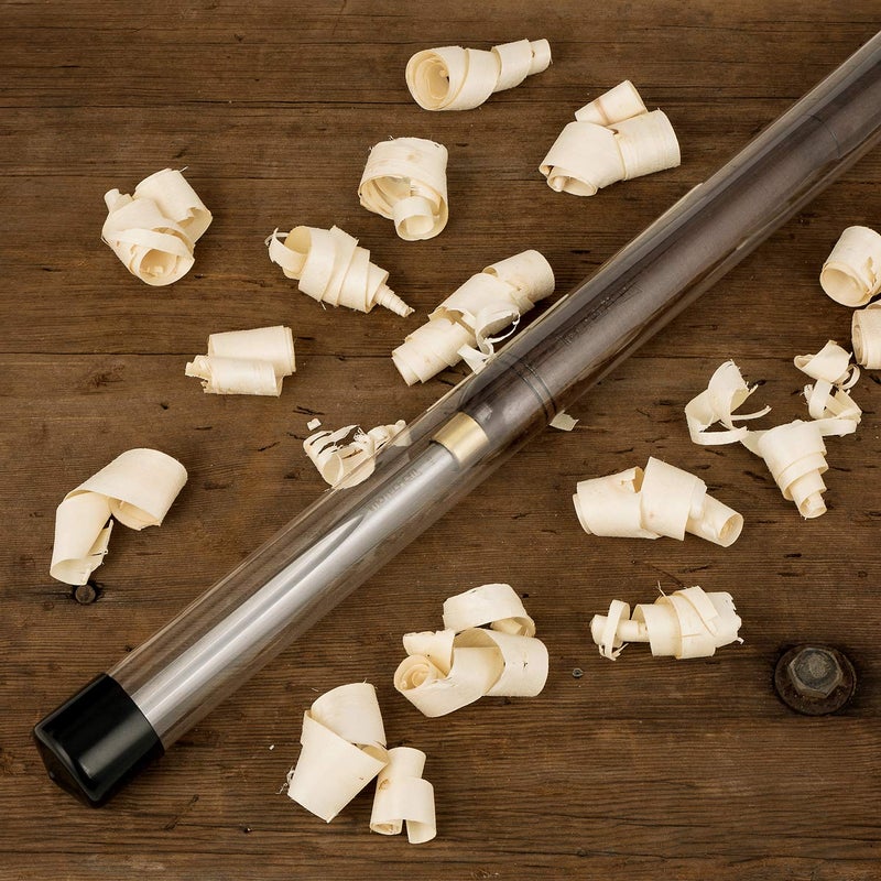 IMOTECHOM 1/2-Inches HSS Bowl Gouge Lathe Chisel Wood Turning Tools with Round Plastic Box and Hanging Bag - Image 4