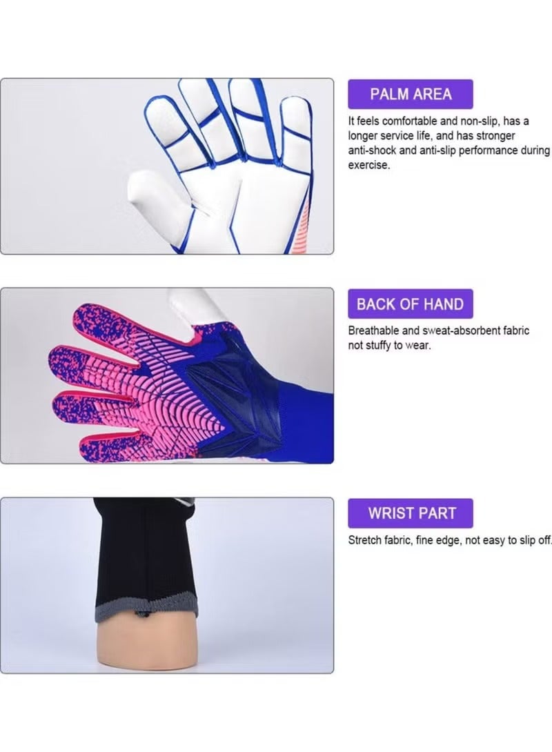 Cuken Goalkeeper Gloves Youth Football Gloves, Soccer Gloves for Boys, Girls & Junior Keepers Football Gloves for Training and Match, Finger Support - Image 4