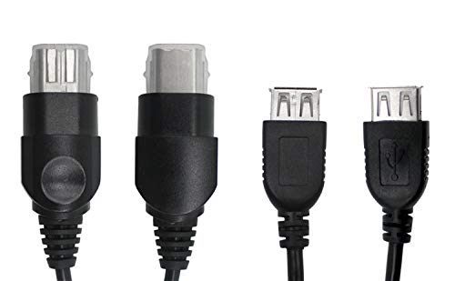 OSTENT PC Computer Female USB to Xbox Converter Adapter Cable Cord for Microsoft Old Generation Xbox Console - Image 4