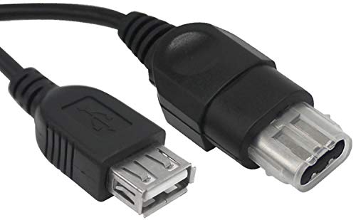 OSTENT PC Computer Female USB to Xbox Converter Adapter Cable Cord for Microsoft Old Generation Xbox Console - Image 2