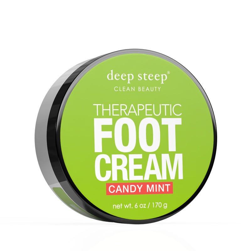 Deep Steep Candy Mint Foot Cream, 6oz - Image 1