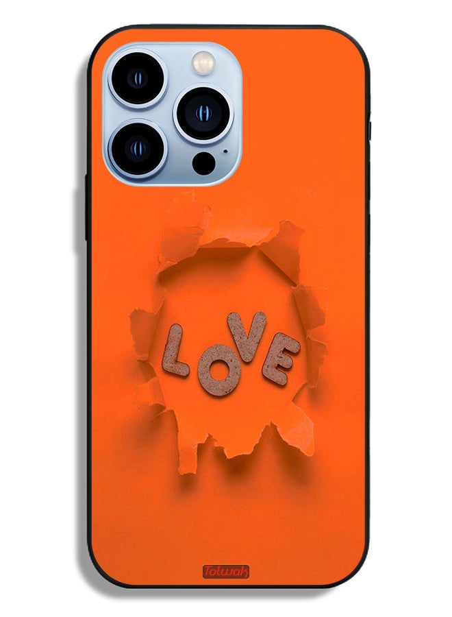 Tolwak Apple iPhone 13 Pro Protective Case Love - Image 2