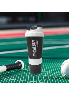 SPIDER Protein Shaker Bottle with Blender Cup for Protein Mixes 500ml Mixer Bottle for Gym Outdoor Pre-Workout and Travel  - Image 4