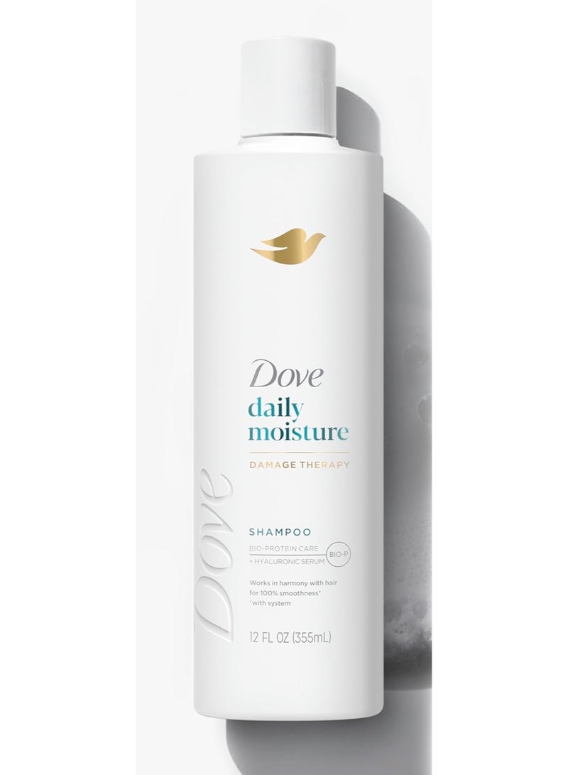 Dove daily moisture DAMAGE THERAPY SHAMPOO 355 ml - Image 1