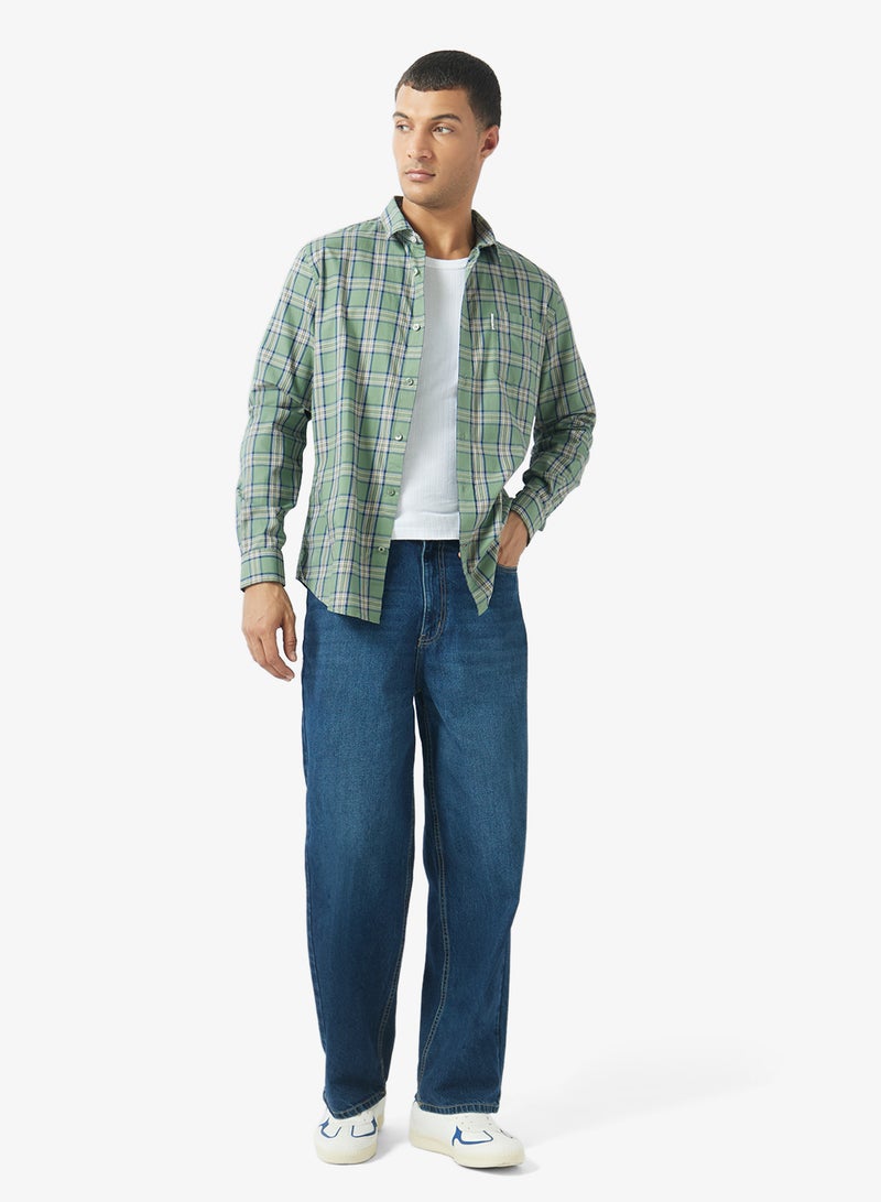 Ben Sherman Checked Long Sleeve Shirt - Image 4