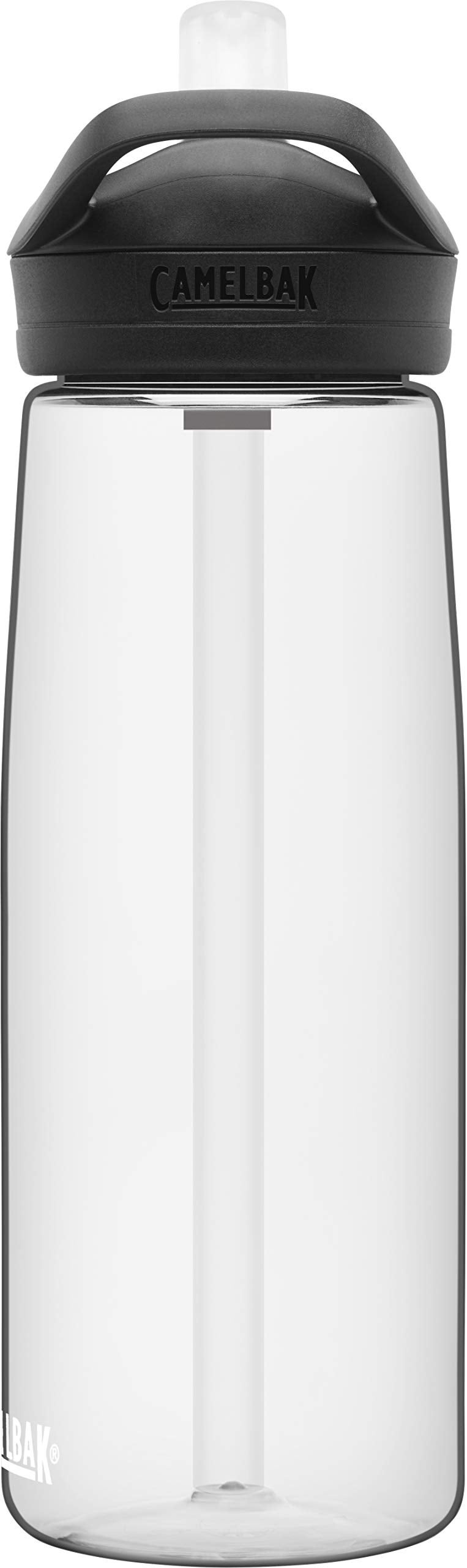 CamelBak eddy+ Water Bottle with Tritan Renew – Straw Top 25oz, Clear - Image 4
