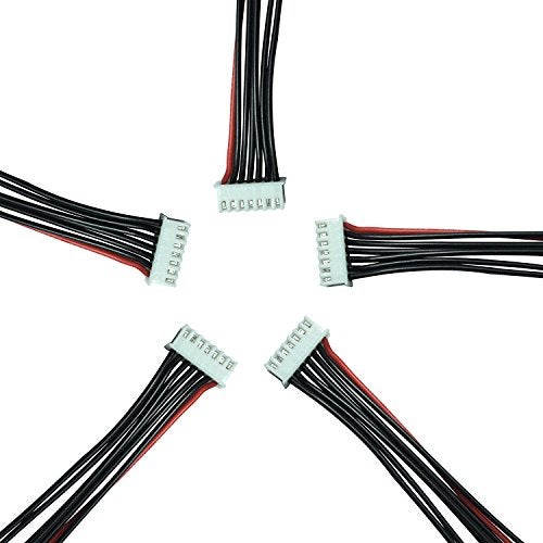 FLY RC 10pcs 222V JST 7 Pin Male Plug 6S LiPo Battery Balance Charger Cable Lead Wire Connector 10pcs 6s - Image 5