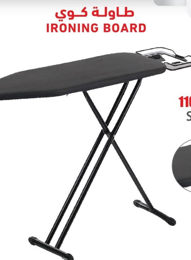 Ironing board and board with black heat resistant cover - Image 2