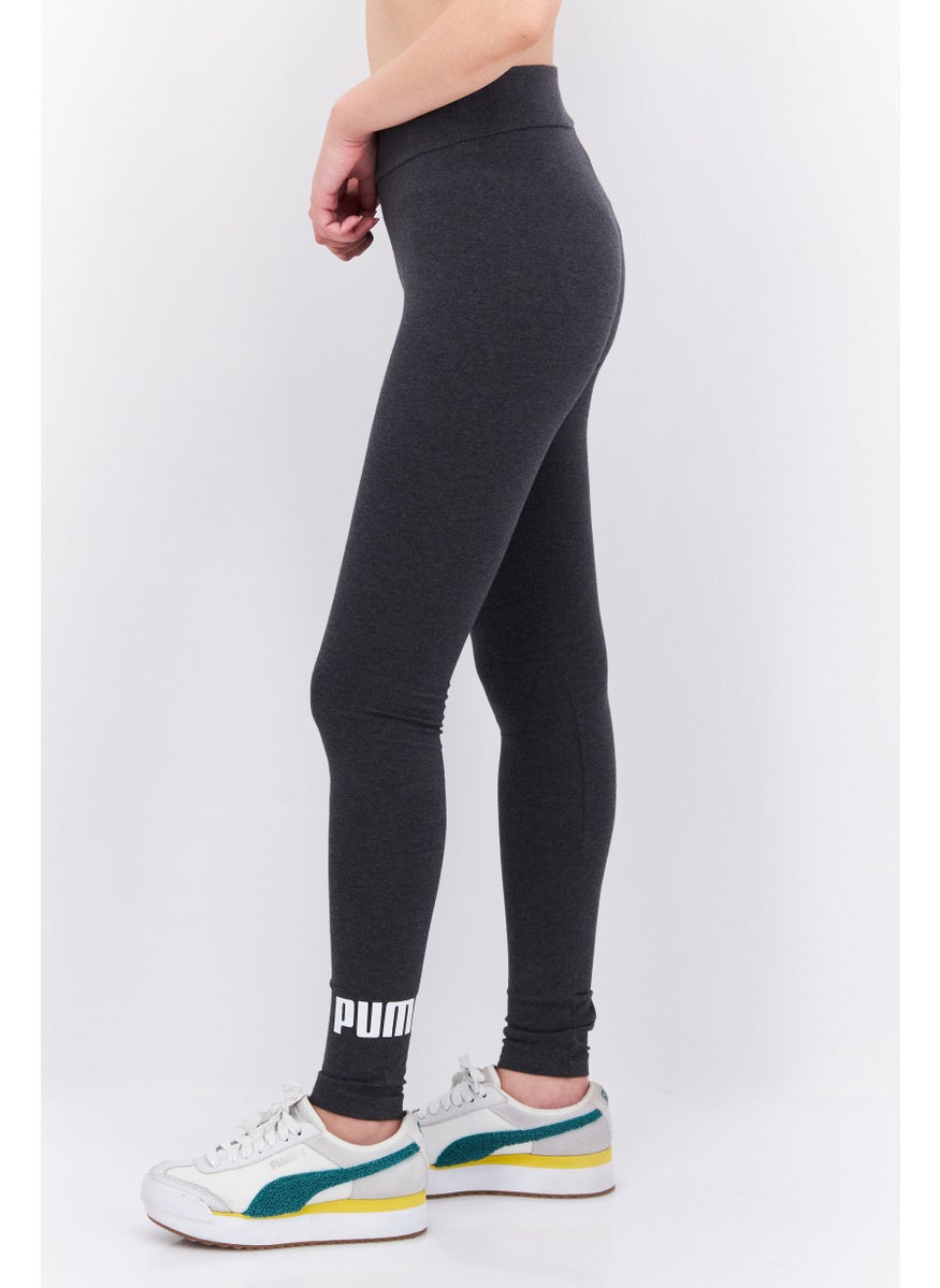 PUMA Women Sportswear Fit Training Leggings, Grey  - Image 2