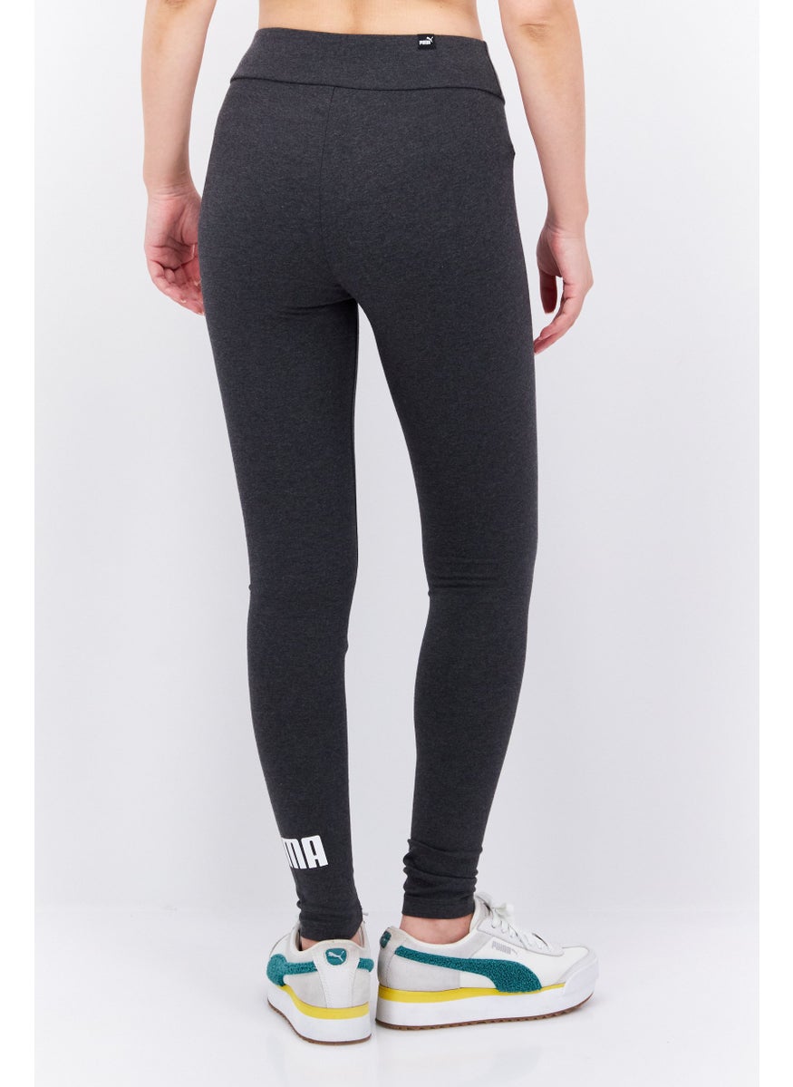 PUMA Women Sportswear Fit Training Leggings, Grey  - Image 3