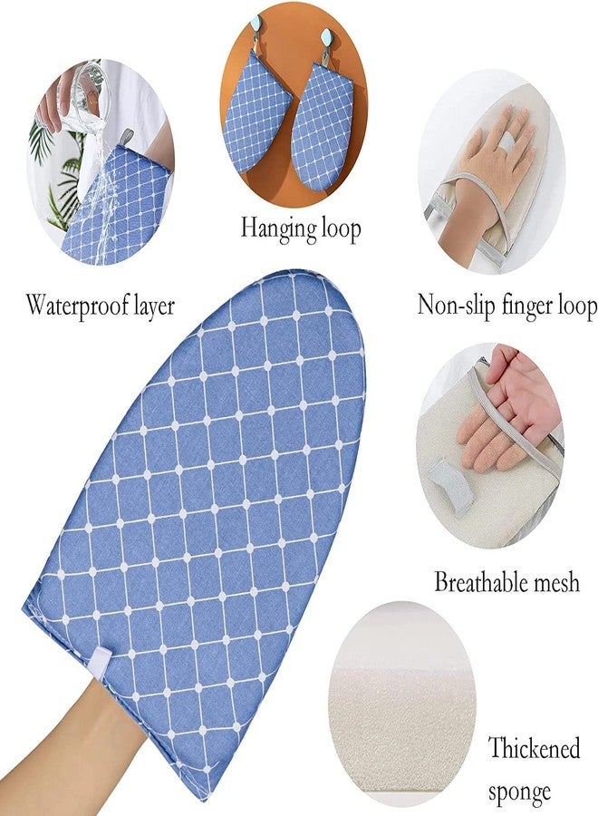 Mishrit Waterproof Ironing Boards||Ironing Glove For Travel||Portable Ironing Mini Handheld Steam||Anti Steam Mitt With Finger Loop||Waterproof Garment Steamer(Multi Color)(Pack of 1). - Image 5