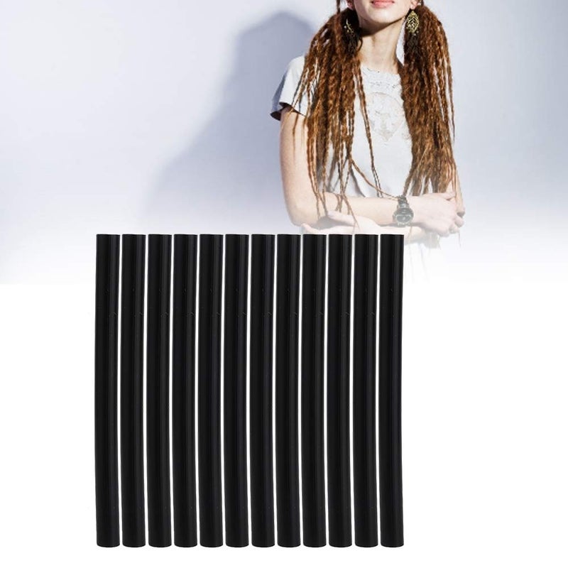Standing Stick for Wigs, 12 Piece Sticks for Standard Glue, Hot Glue Stick, Professional Extension Sticks, Wig (Black) - Image 2