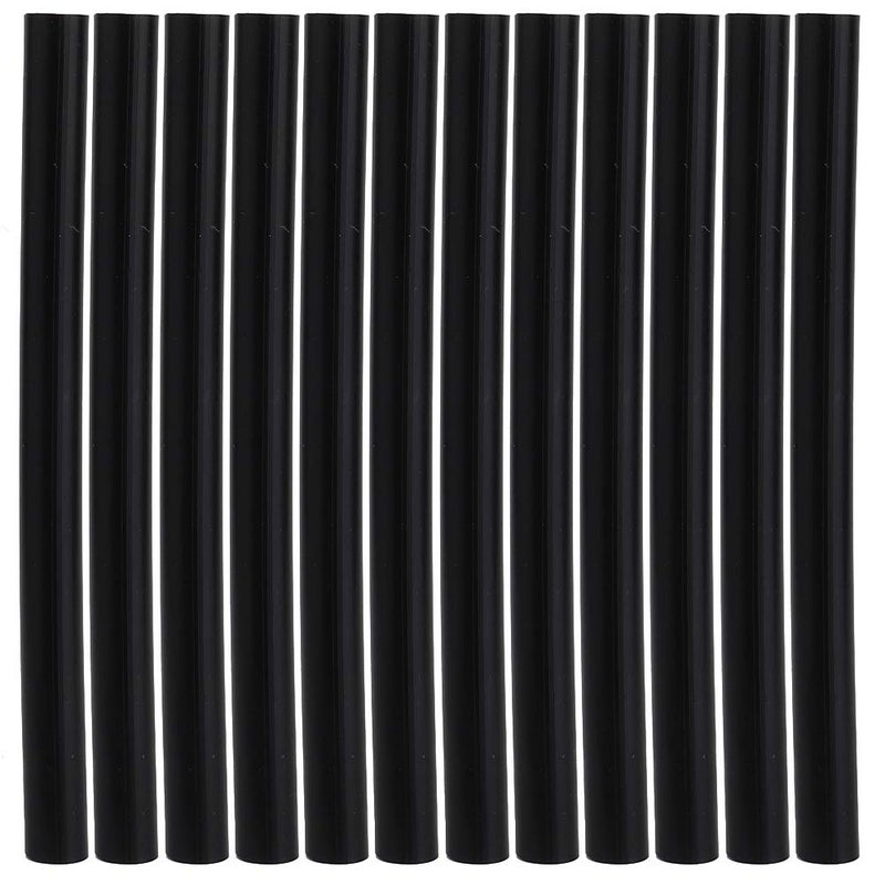 Standing Stick for Wigs, 12 Piece Sticks for Standard Glue, Hot Glue Stick, Professional Extension Sticks, Wig (Black) - Image 1