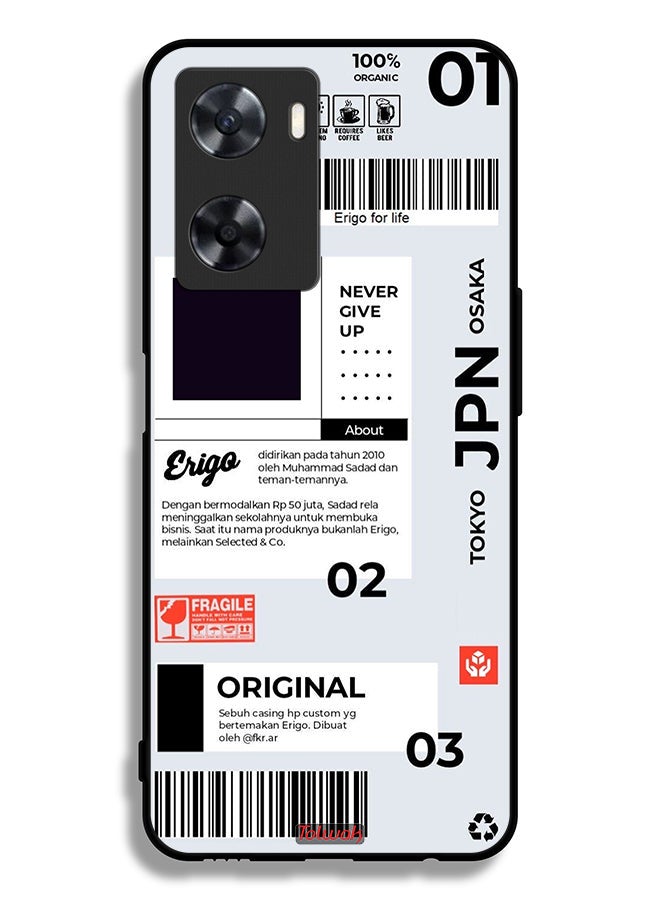 Tolwak Oppo A77s Protective Case Cover Japan Sticker - Image 2