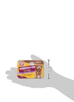آرم آند هامر حلوى النعناع لتنظيف الأسنان من الجير من Arm & Hammer for Pets للكلاب | حلوى النعناع لتنظيف الأسنان من الجير تساعد على تقليل تراكم البلاك والجير دون الحاجة إلى تنظيف الأسنان بالفرشاة | بنكهة لحم البقر، 40 قطعة  - Image 3