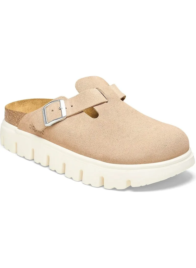 بيركنستوك Boston Chunky Vl Beige Women's Slippers