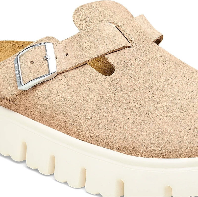 BIRKENSTOCK Boston Chunky Vl Beige Women's Slippers  - Image 2