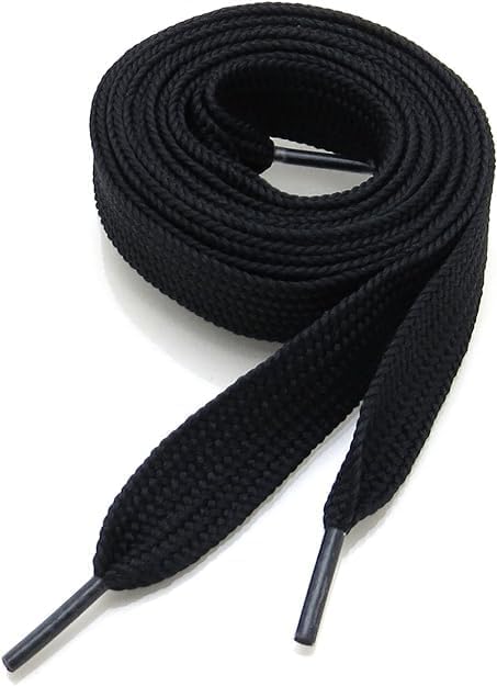 LIVECOOL Thick Flat Shoe Laces, Shoelaces Replacement Jumbo Fat Wide Laces for Alexander Sneaker 1Pair(2PCS) - Image 5