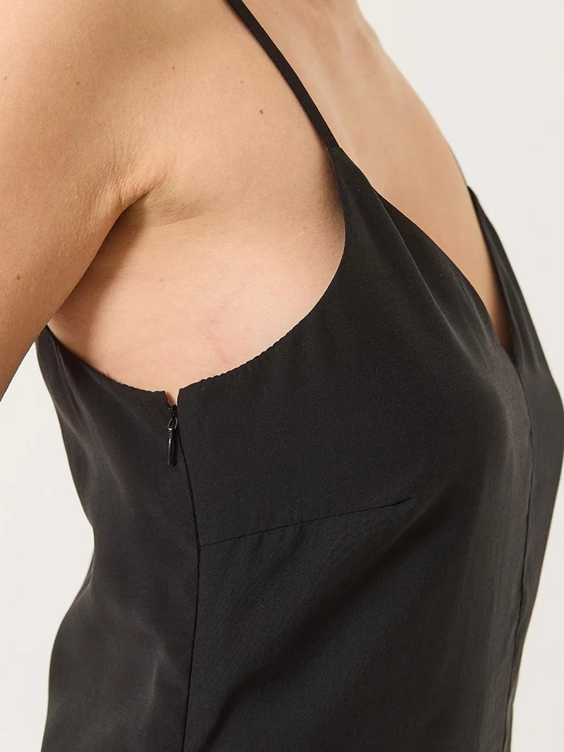 Bianco Lucci LUCCI V-Neck Midi Dress