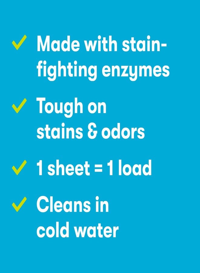 ECOS Laundry Detergent Sheets Vegan, No Plastic Jug, No Mess & Liquid Free - Hypoallergenic, Plant Powered Laundry Detergent Sheet - Lavender Vanilla - 64 Count (Pack of 1) - Image 2