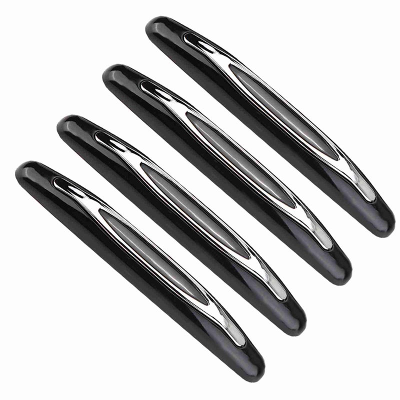 Car Door Edge Guard Trim Cover Strip Anti Collision Scratch Protector Black - Image 2