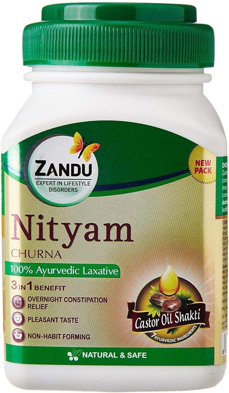 Zandu Nityam Churna 100 Ayurvedic Laxative 50gm