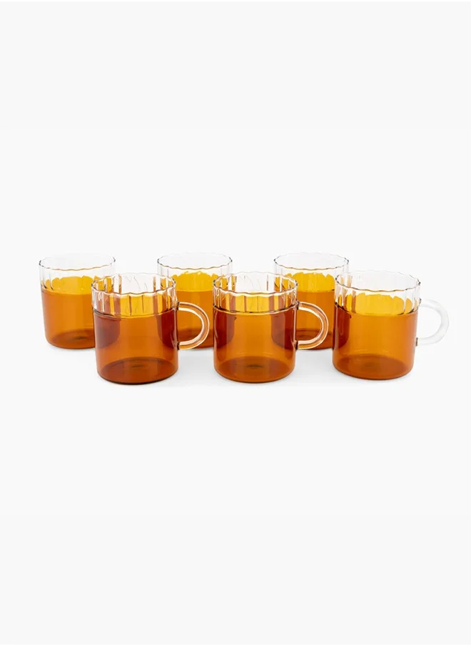 تو إكس إل هوم Tumbler Clear/Amber 11x8x8.8cm-300ml