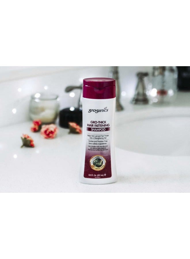 Groganics Thick Hair Fattening Shampoo 8.5oz - Image 2