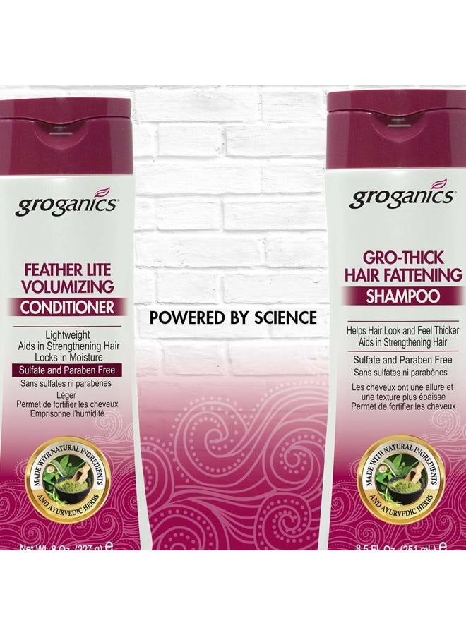 Groganics Thick Hair Fattening Shampoo 8.5oz - Image 5