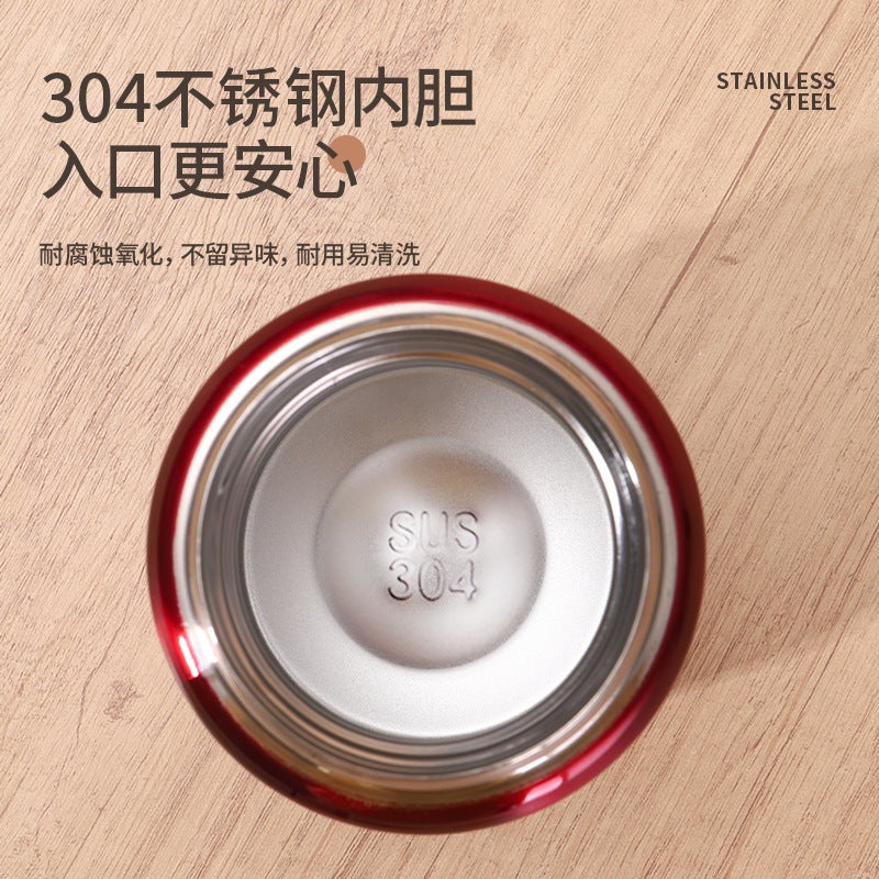 304 Stainless Steel Stew Pot For Cooking Porridge, Large Capacity Vacuum Insulated Cup, Outdoor Portable Insulated Stew Pot - Image 5
