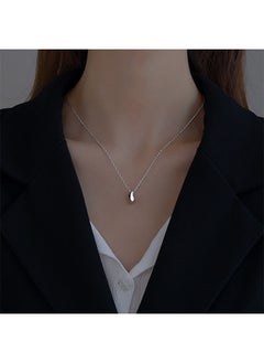 Dainty Drop Water Pendant Necklace, Elegant And Simple Silver Plated Stainless Steel Necklace For Women Cubic Zirconia - pzsku/Z8929D593D9C94A6B268FZ/45/_/1714985044/eca4c219-8bc2-4736-93c7-c7fd4f6115e6