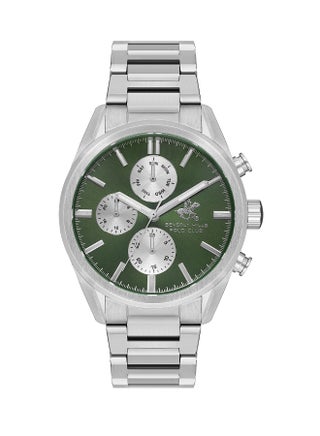 Beverly Hills Polo Club Men's Watch, Multi Function Display and Metal Strap - BP3633X.370, Silver - pzsku/Z8929EE6E8626503D51C0Z/45/_/1727966384/a3211838-cf73-4068-ba8a-ba7ff9b8bb66