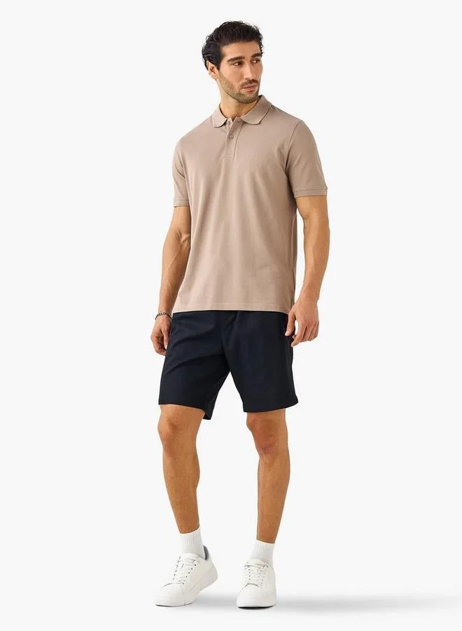 Splash FAV Regular Fit Polo T-shirt with Short Sleeves