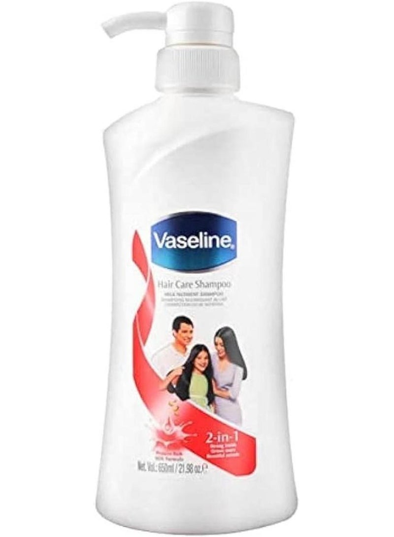 شامبو 2 في 1 للعناية بالشعر بالحليب المغذي 650 مل