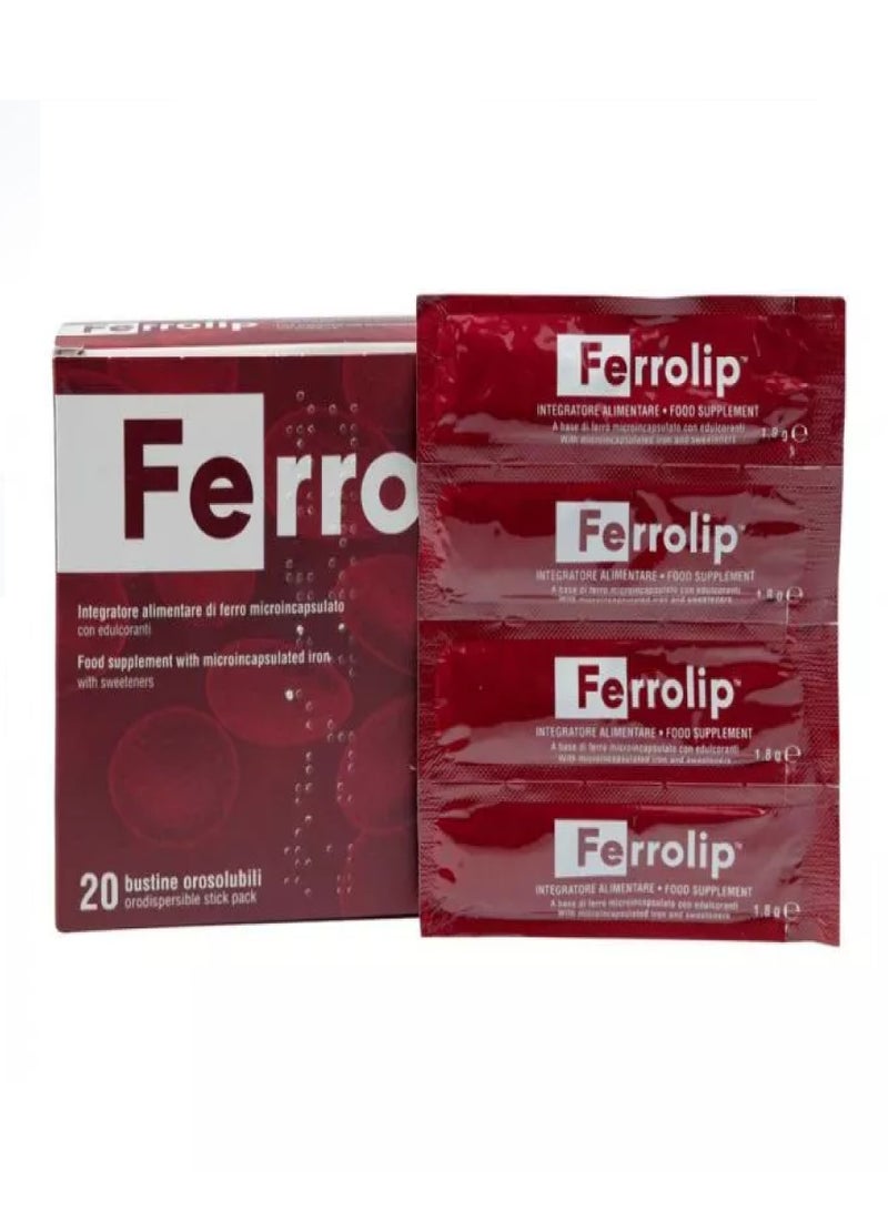 Ferrolip Oral Dispersible Stick 20's