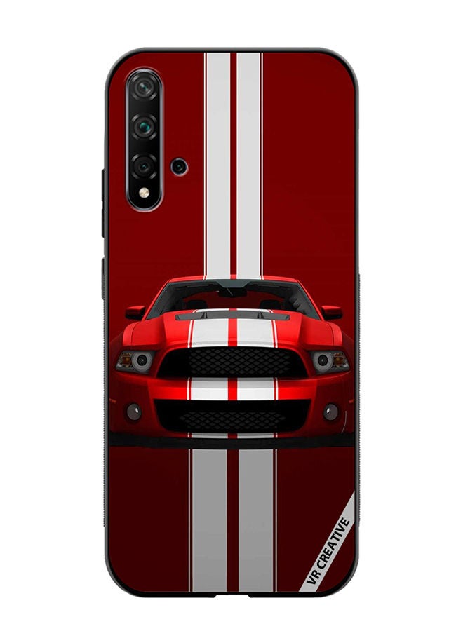 VR CREATIVE Protective Case Cover For Huawei Nova 5T Car Design Multicolour - Image 1